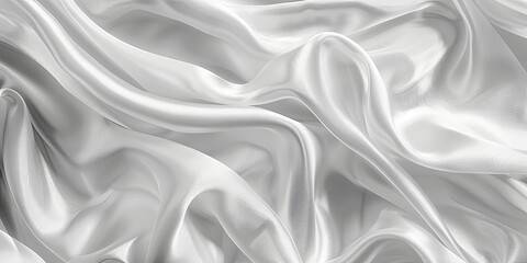 Obraz premium Luxurious Flowing Silver Liquid Metal Artistic Background