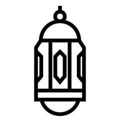 islamic lantern icon