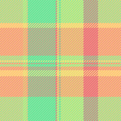 Pattern fabric plaid of seamless vector tartan with a check background textile texture.