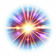 Obraz premium Abstract Bright Light Burst.
