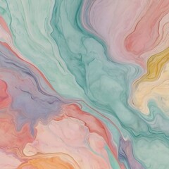 Organic pastel abstract wallpaper background header Generative AI