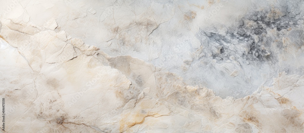Poster stone cement wall texture background with a light colored abstract marble texture provides a copy sp
