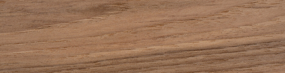 Warm-toned Hickory veneer with natural straight wood grain