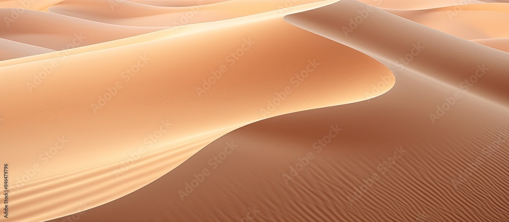 Aufkleber the copy space image captures the distinctive shape and texture of the desert sand