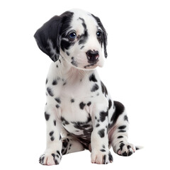 dalmation puppy isolated on white backgroun87ooy

