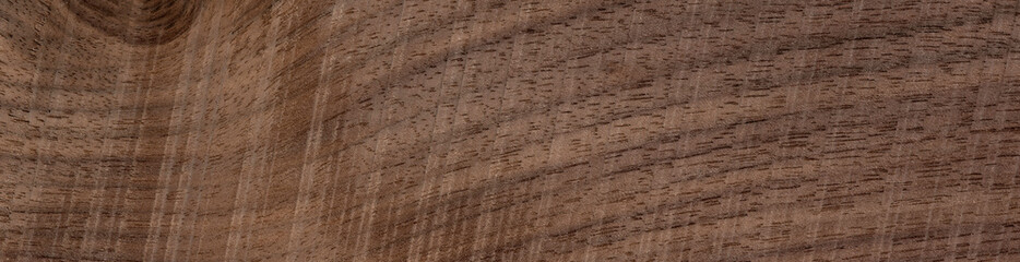 Canaletto veneer with a striking diagonal saw cut design, enhancing the wood's deep tones