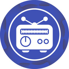 Radio Vector Icon