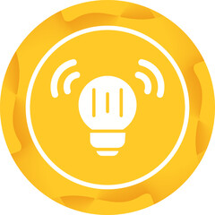 Smart Bulb Vector Icon