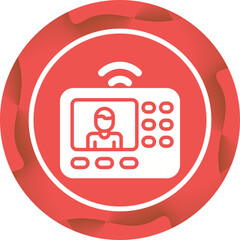 Intercom System Vector Icon