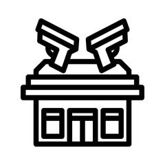 gun shop icon