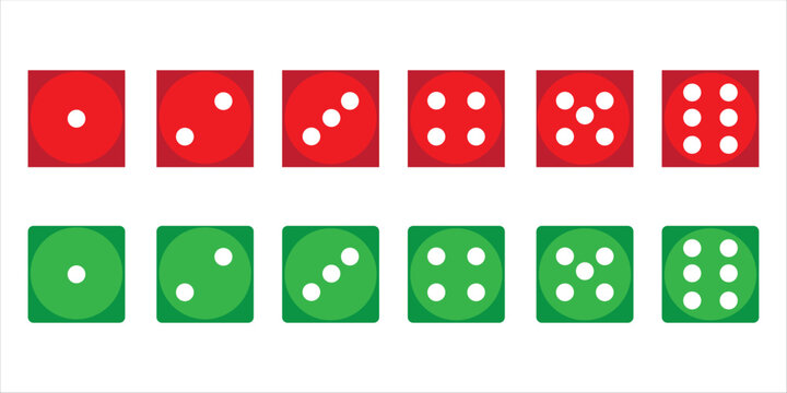 Ludo dice icon. Ludo Dice Vector illustration, Game illustration