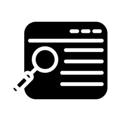 website search icon