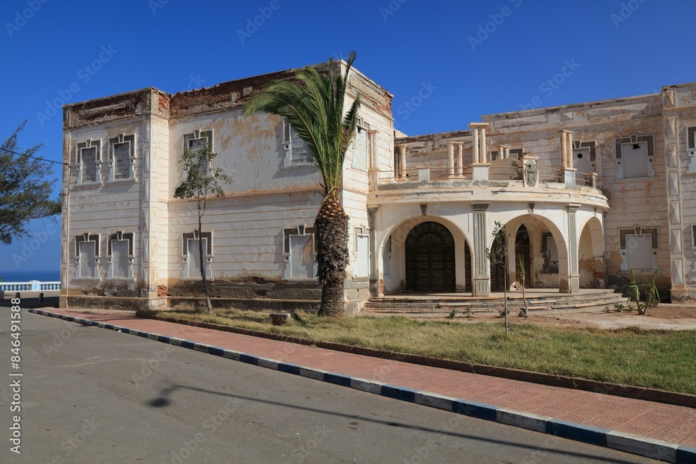 Wall mural sidi ifni town landmark in morocco