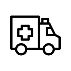 Fototapeta premium ambulance icon