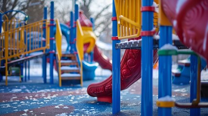 Warm Air in the Children's Playground
