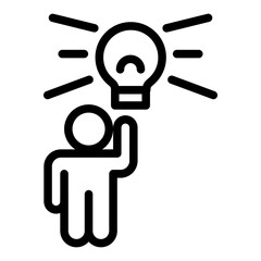 creative idea icon