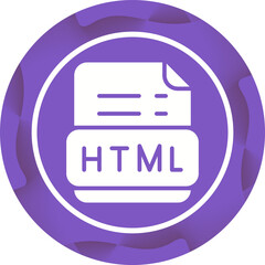 Html Vector Icon
