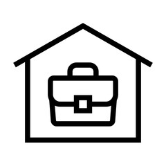 work from home icon