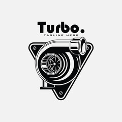 turbo vector template design logo