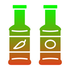 Sauce Bottle Icon