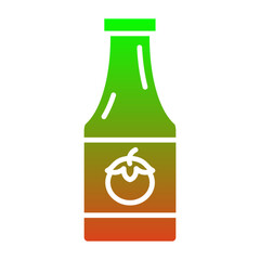 Ketchup Bottle Icon