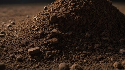 Fine brown sand dirt background