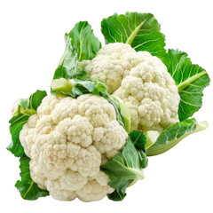Cauliflower Isolated on a Transparent Background