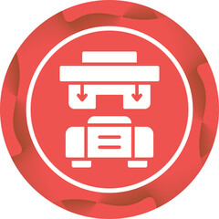 Press Machine Vector Icon