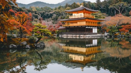 Fototapeta premium Immerse in the Rich Heritage of Kyoto Temples