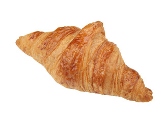 Croissant isolated over white background