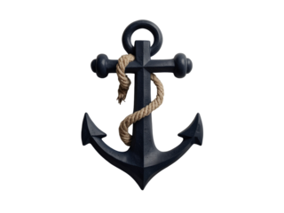 anchor on white background