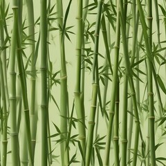 Obraz premium Background, abstraction, texture from various green bamboos