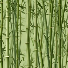 Background, abstraction, texture from various green bamboos