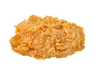 Fried chicken isolated on transparent background. PNG