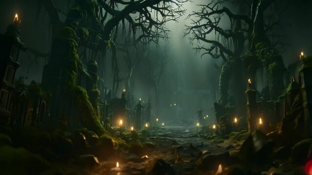  Oaks Graveyard spooky 