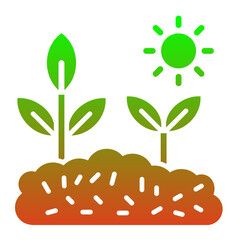 Fototapeta premium Plantation Icon