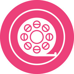 Film Reel Vector Icon