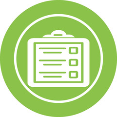 Clipboard Vector Icon