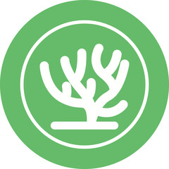 Coral Vector Icon