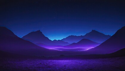 Creative glowing purple space background