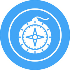 Compass Vector Icon
