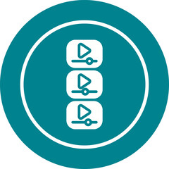 Videos Vector Icon