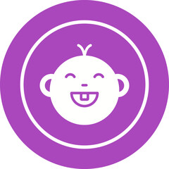 Baby Teeth Vector Icon