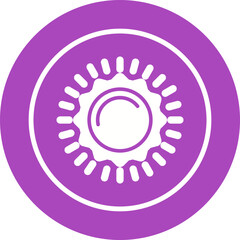 Sun Vector Icon