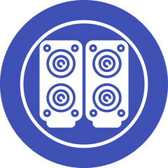 Speakers Vector Icon