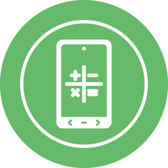 Obraz premium Calculator Vector Icon