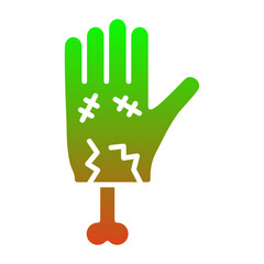 Scary Hand Icon