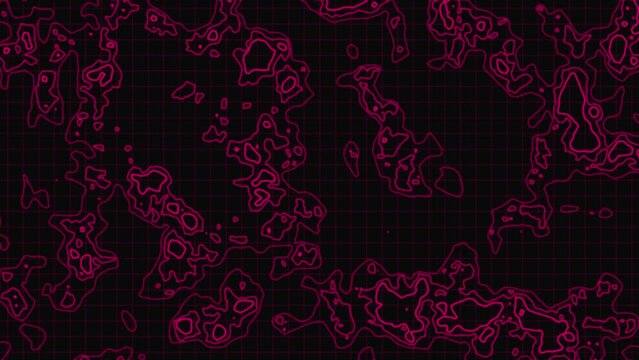 Abstract Red scribble background motion graphic