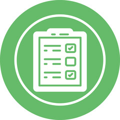 Checklist Vector Icon