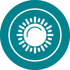 Sun Vector Icon